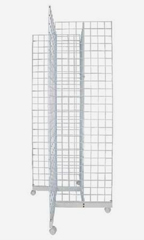 4-Way Wire Grid Tower with Base and Casters