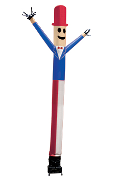 Inflatable Dancing Man - Uncle Sam