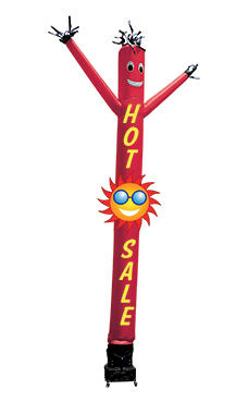 Inflatable Dancing Man - Red "Hot Sale"
