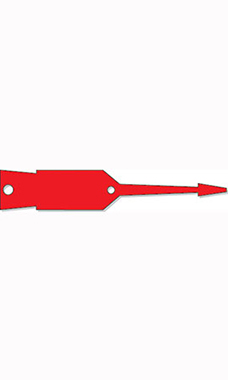 Small Red Arrow ID Tags
