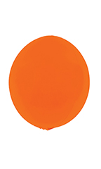 20 inch Reusable Orange Vinyl Balloon