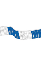 Blue/White Fiesta Pennant