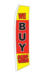 Wave Flag - "We Buy Cars"