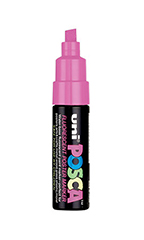 Fluorescent Pink Water Based Paint Marker with ¼ inch tip
