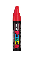  Red Water Based Paint Marker with 5/8 inch tip