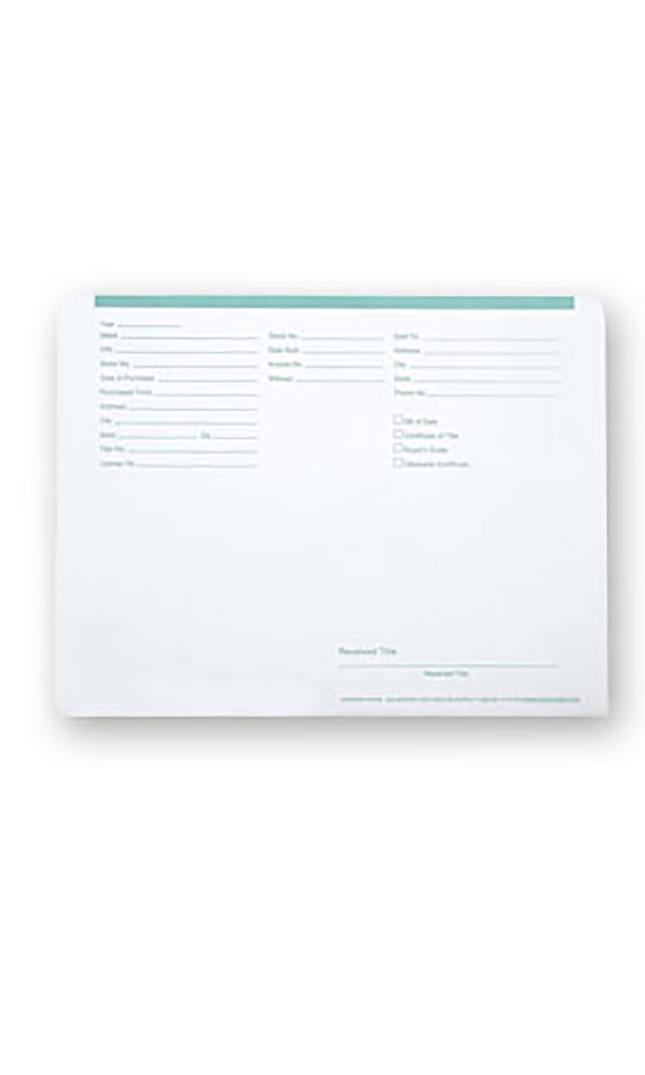 Standard Blue Vehicle Deal Jackets SSW Dealer Supply