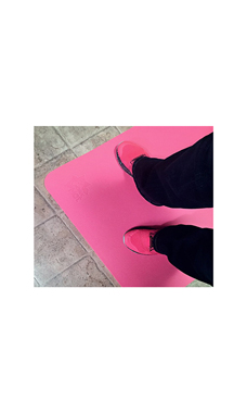 floor mat pink