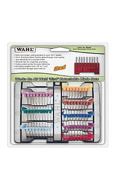 wahl stainless steel attachment guide combs
