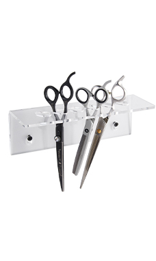 PAMPERED CHEF KITCHEN Shears White Scissors Wall Mount Holder