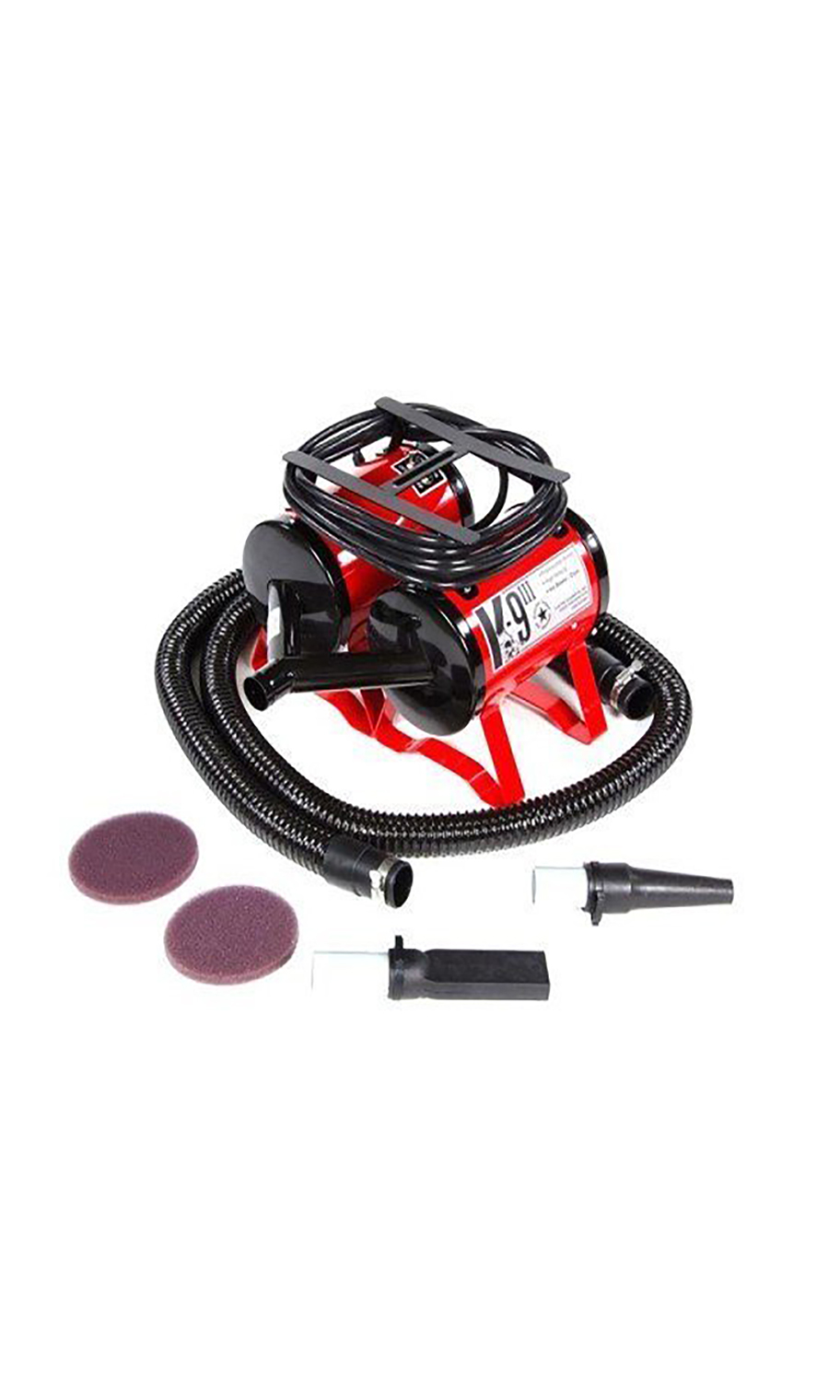 K9 III Red 2 Speed Grooming Dryer Love Groomers