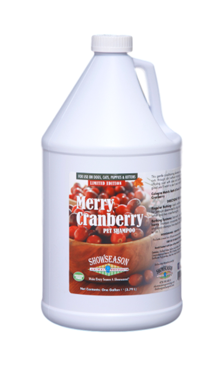 Showseason Merry Cranberry Shampoo Gallon Love Groomers