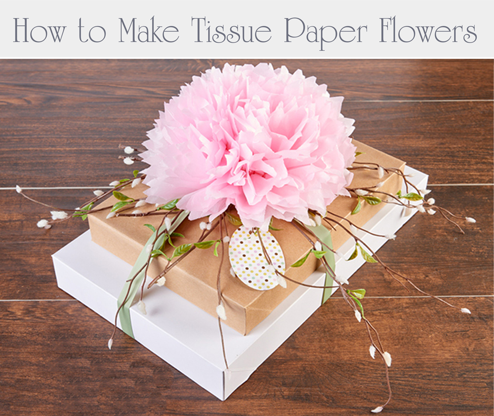 How to Make Tissue Flowers