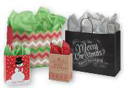 Paper Holiday Retail Shopping Bags