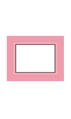 Small Boutique Pink Chevron Sign Cards