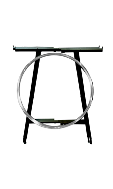 Black Collapsible Round Clothing Rack