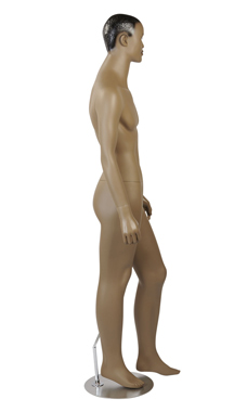 Male African-American Complexion Fiberglass Mannequin