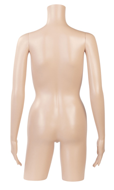 Female Plastic ¾ Body Mannequin