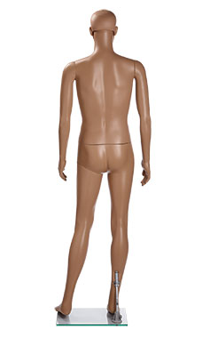 Male Caucasian Complexion Plastic Mannequin