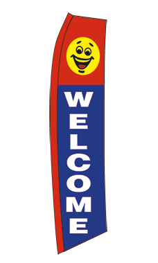 Wave Flag - "Welcome"