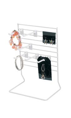 Wire Countertop Racks With 6 Peg Hooks