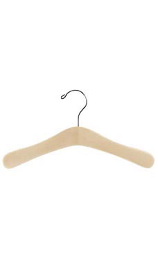 12" Children's Wood Dress Hangers