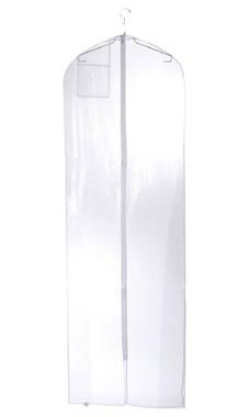 Bridal Heavy-Weight Hold Plastic Hangers - 17 Length/ 4 1/2 Neck -  100/Box - Clear