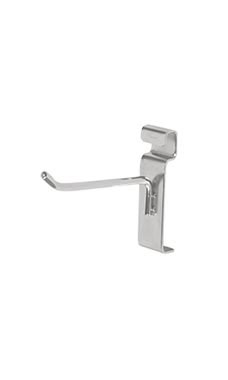 4 inch Chrome Peg Hook for Wire Grid
