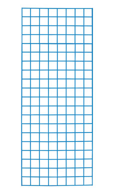Made to Order 2' x 5' Wire Grid Panel - Blue