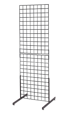 1 - 1918B Grid Screen 1900B Black 2 x 6 Standing 1PR 