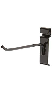 6 inch Black Peg Hook for Wire Grid