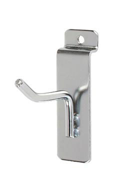 2 inch Chrome Peg Hook for Slatwall