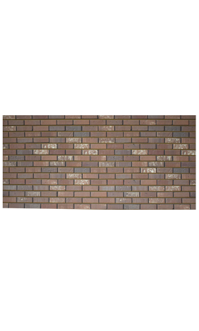 4 x 8 foot Horizontal Brick Slatwall Panel