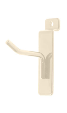 Made to Order 2" Slatwall Peg Hook - Stoney White