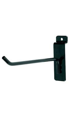 50 Chrome 4" Slatwall Metal Peg Hooks Slat Wall Display 6mm Diameter Tubing 