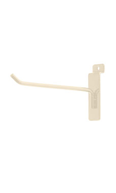 Made to Order 6" Slatwall Peg Hook - Stoney White