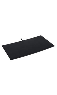 Rectangular Pad/Tray Liners - Black Faux Leather - 55426