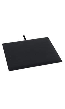 Small Black Faux Leather Jewelry Pad/Tray Liners