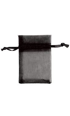 Black Organza Bags 2" X 3"