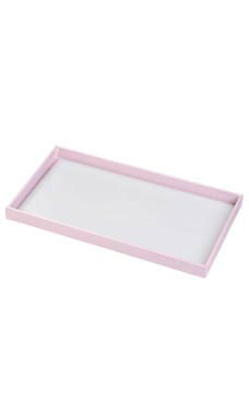 Large Pink Open Top Tray