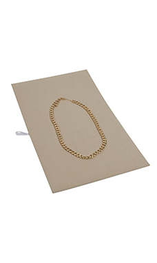 Large - Khaki Faux Suede Jewelry Pad/Tray Liners