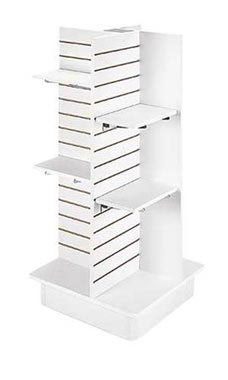 12 (60) L Slatwall Rotating Unit Merchandising Display Unit