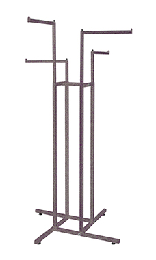 Semi-Custom-Lavender-Silver-Vein-4-Way-Clothing-Rack-with-Straight-Arms