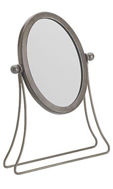 Raw Steel Countertop Mirror