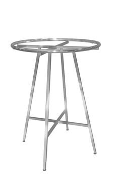 Chrome Collapsible Round Clothing Rack
