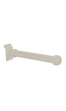 Made to Order 10" Slatwall Pipe Faceout - Stoney White