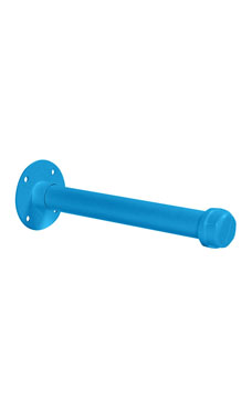Made to Order 10" Pipe Faceout Wall Mount - Blue