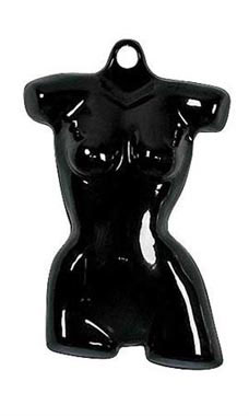 Shapely Woman's Form - Black