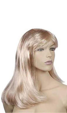Wig for mannequins - Platinum Blonde