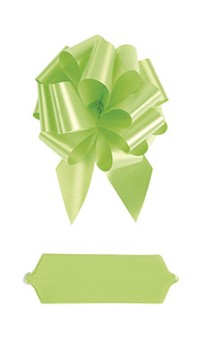 Lime Green 8" Pull Bows
