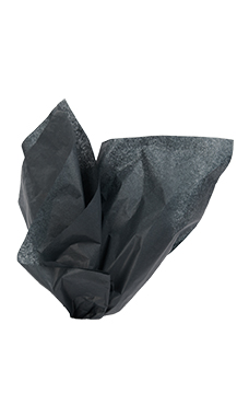 20" x 30" Black Tissue Paper